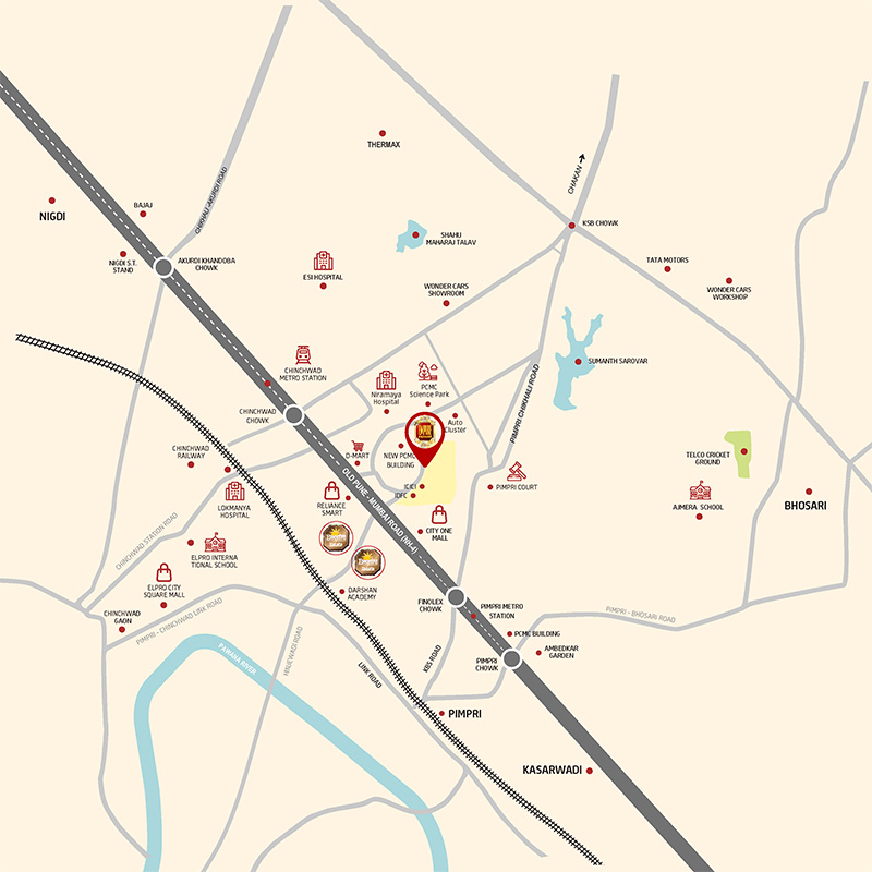 Empire Square Location Map